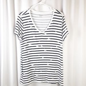 Westport Striped Tee Size XL